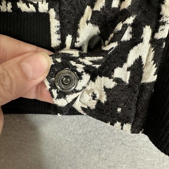 Lover + Friends Revolve Jacket Women Size Small Bomber Varsity Jacquard Artsy - Picture 14 of 14